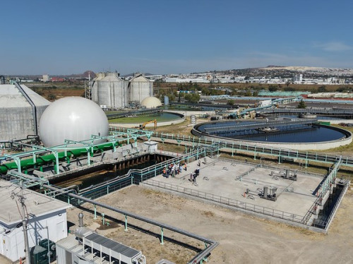 Visitan especialistas internacionales la PTAR El Ahogado