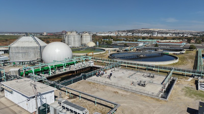 Visitan especialistas internacionales la PTAR El Ahogado