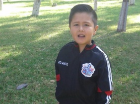 Emiliano Becerra, de 6 años